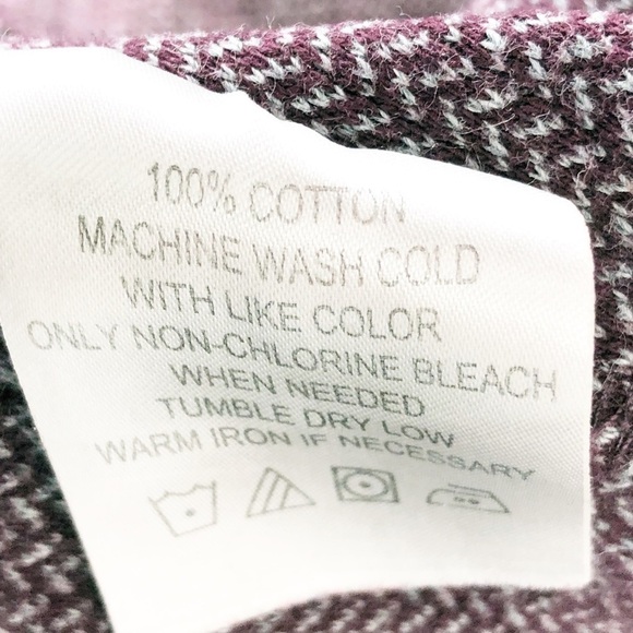 Ben Sherman Purple Quarter Zip Pullover Sweater Size L - Picture 11 of 12